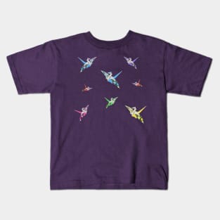 Origami cranes Kids T-Shirt